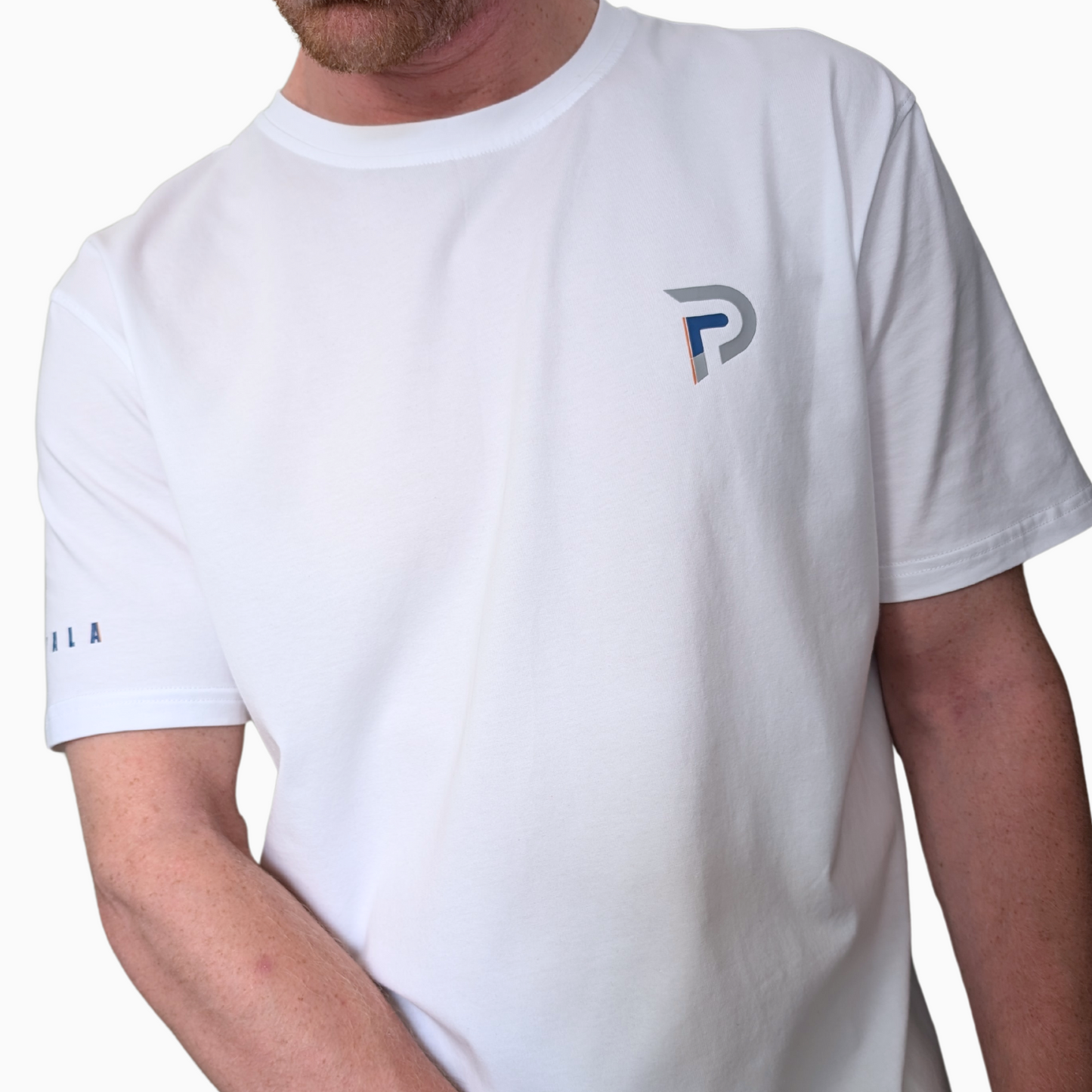 Classic Logo Padel T-Shirt - White